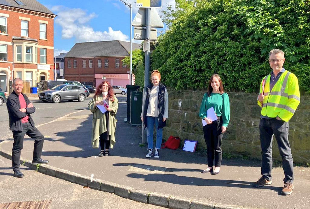 Nichola Mallon on Twitter "Ending the day on a walkabout with