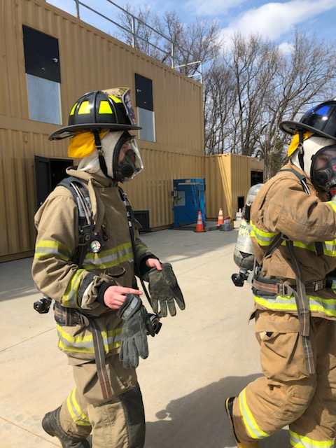 Walkertown Fire Academy Students