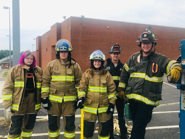 Glenn Fire Academy Students