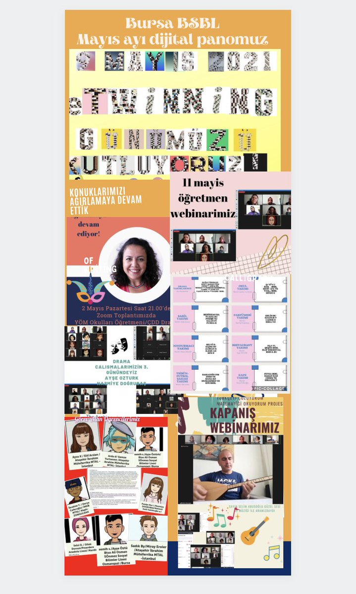 Bursa Btso Ali Osman Sönmez Sosyal Bilimler Lisesi Mayıs ayı dijital panosu @DynedB @eTwinningBursa <a href="/eTwinning_ist/">eTwinning İstanbul</a>