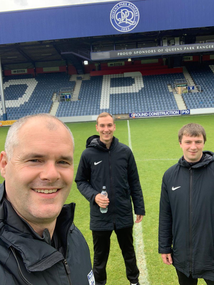 Class day out officiating on @FootballAid’s match at QPR on Sunday ⚽️