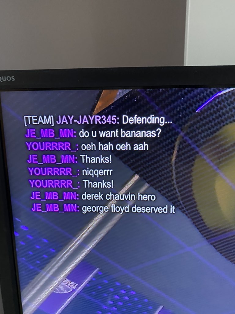 <a href="/PlayStation/">PlayStation</a> <a href="/PlayStationUK/">PlayStation UK</a> just reported these idiots! I hope you take appropriate action and ban their accounts forever!! #racismisnotok #BlackLivesMatter