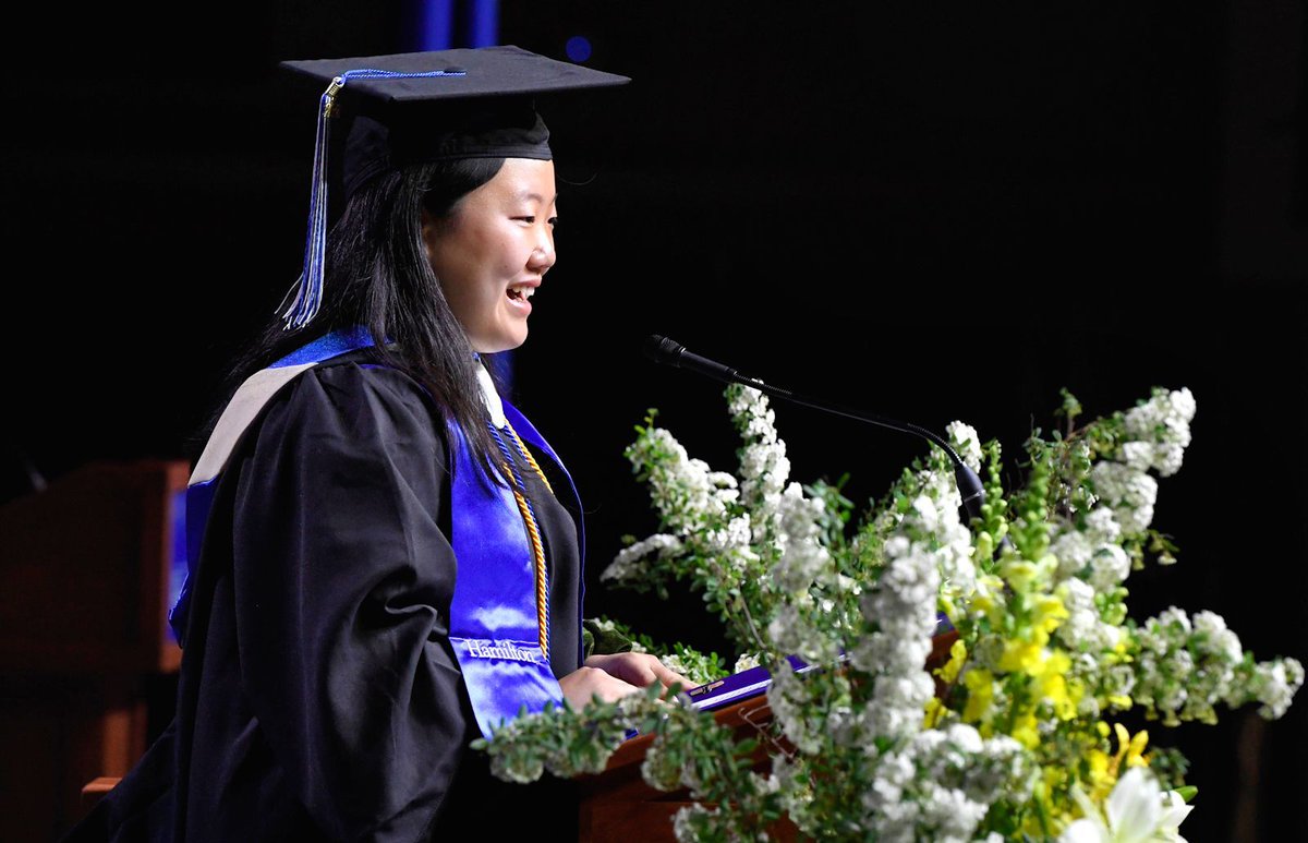 HamiltonCollege's tweet photo. Watch the Commencement speech by Jiin Jeong, a computer science and economics major,  who was the James Soper-Merrill Prize winner.  https://t.co/gTKyw9Xp2M

#hamilton2021 https://t.co/UE0Xotqqlg