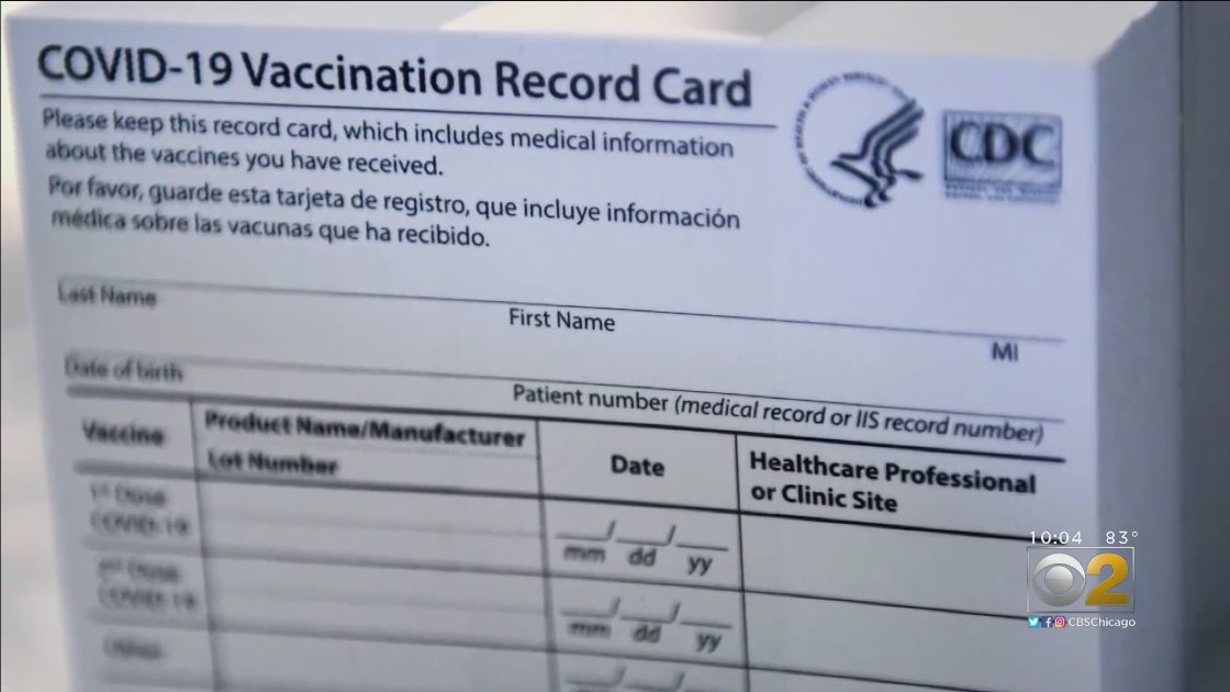 cbschicago's tweet photo. If You Lose Your COVID-19 Vaccination Card, It Can Be Replaced -- Here's How https://t.co/x8x475u6ui https://t.co/H7YBWN2Xfx