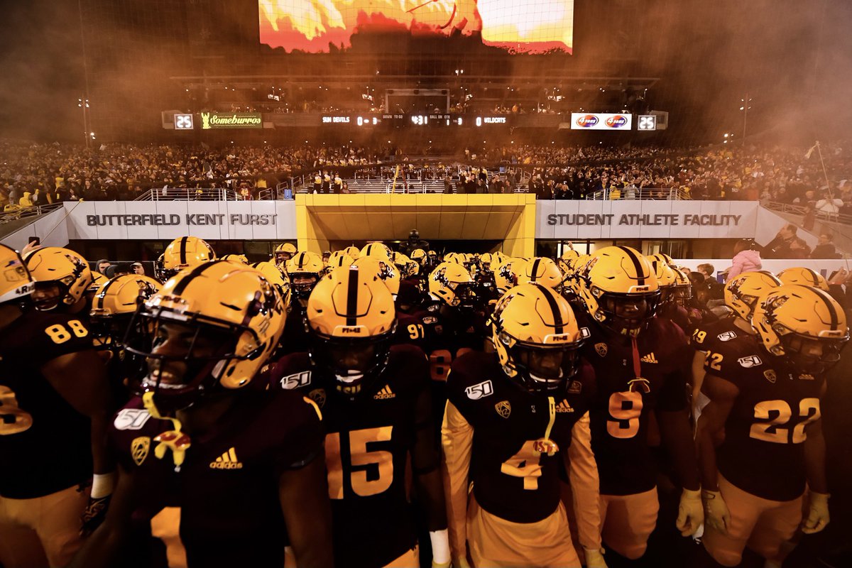 ASUFootball's tweet photo. 100 Days. https://t.co/514KfHdyu0