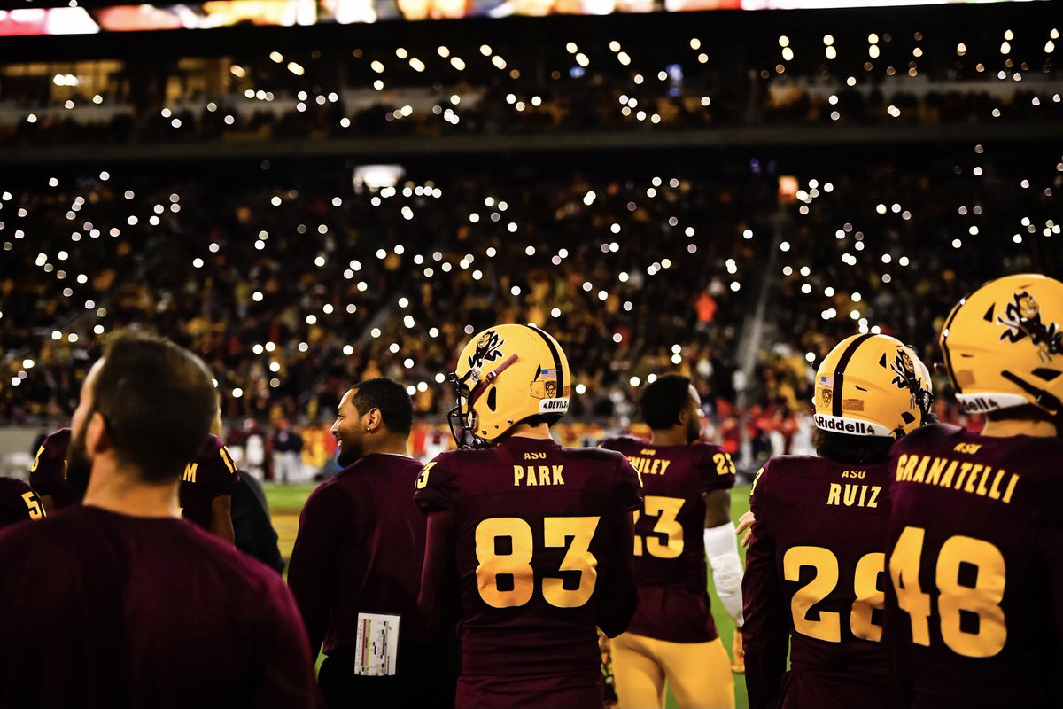 ASUFootball's tweet photo. 100 Days. https://t.co/514KfHdyu0