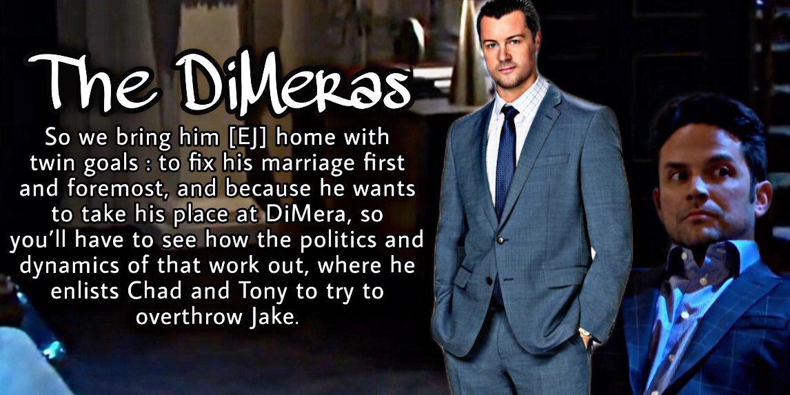 GabiAndStefan's tweet photo. EJ is coming for Jake 🙊😂 #DiMeras #Days https://t.co/vuL1YNhhtj