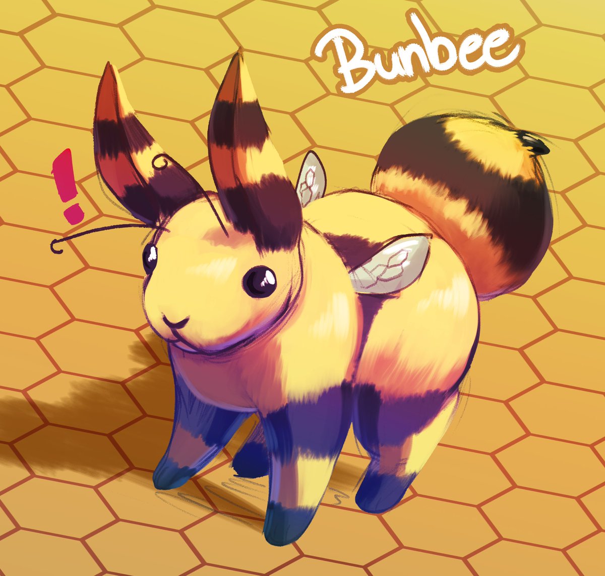 Cometfell_Corro's tweet photo. Honestly I think I took the prompt I got too bluntly lol. Literally bunbee. https://t.co/ngtS4MZyzg