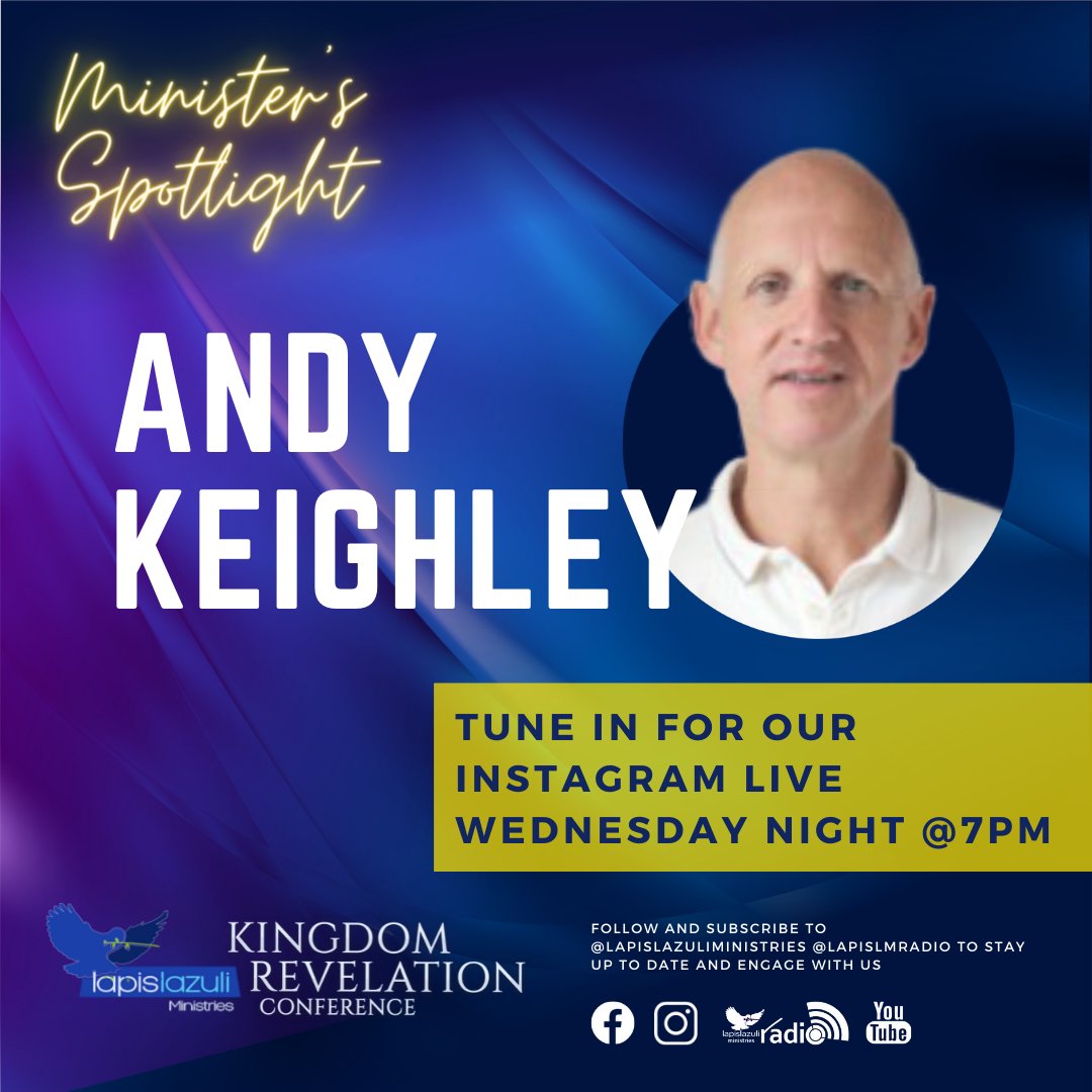 Heads up! Tomorrow night @ 7pm we have a special #InstagramLive chat with Andy Keighley @lighthouselndn in anticipation of what he has to share with us at #KRC2021 in June. See you there!