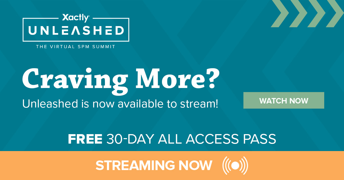 Xactly's tweet image. It&apos;s not too late to see all of your favorite sessions from Unleashed 2021!  What session will you be watching first? Let us know in the comments below! 👇#xactlyunleashed #unleashed2021 #unleashedondemand sales.xactlycorp.com/udmcj