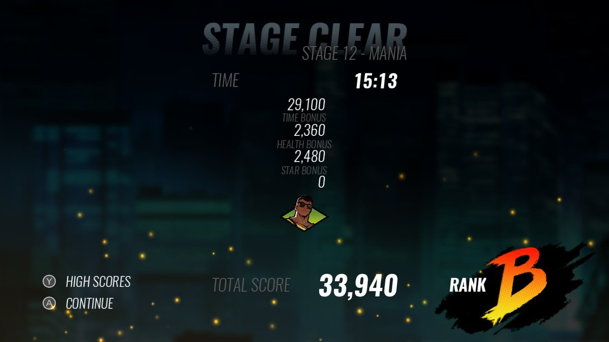 Consegui terminar no Mania um ano depois hahaha! #sor4 #NintendoSwitch <a href="/VampiraP/">Michele Vampira P.</a>