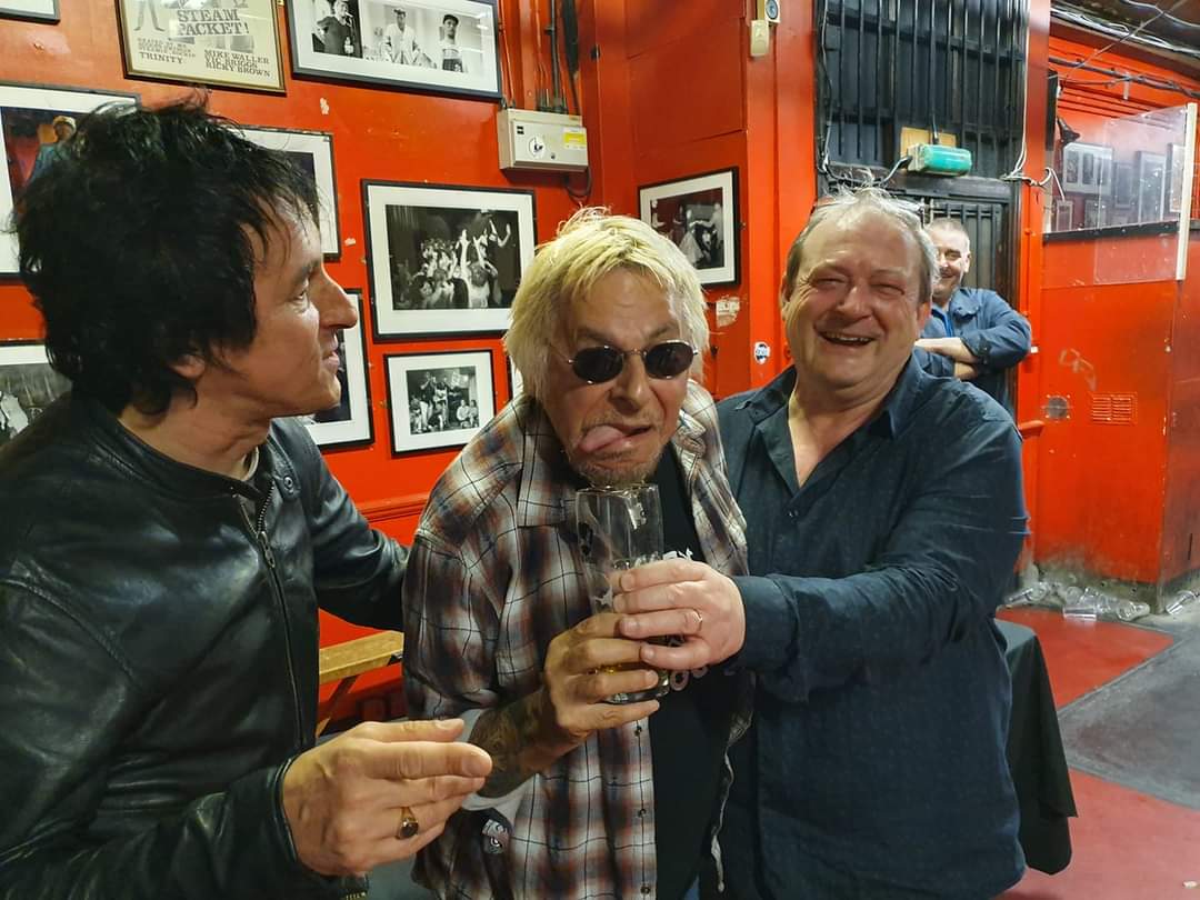 Happy Birthday to Charlie Harper..this was a couple of years back at the 100 Club...on his birthday! Looking forward to seeing the #UKSubs on the road very soon! #punk #punkrock