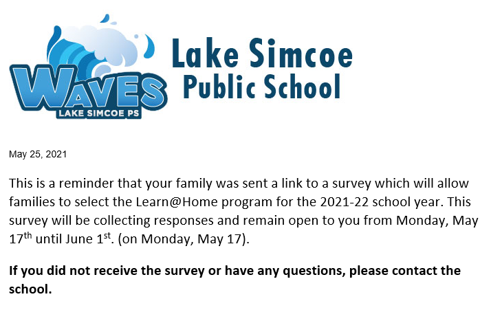 Lake Simcoe PS (@lakesimcoeps) on Twitter photo 