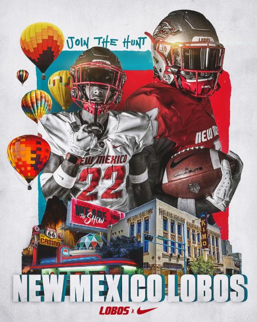 I am so grateful to receive another D1 offer from The University of New Mexico!!! Thank you God!! 
<a href="/The1CoachSexton/">Jason Sexton</a> <a href="/CoachDWarehime/">Derek Warehime</a>