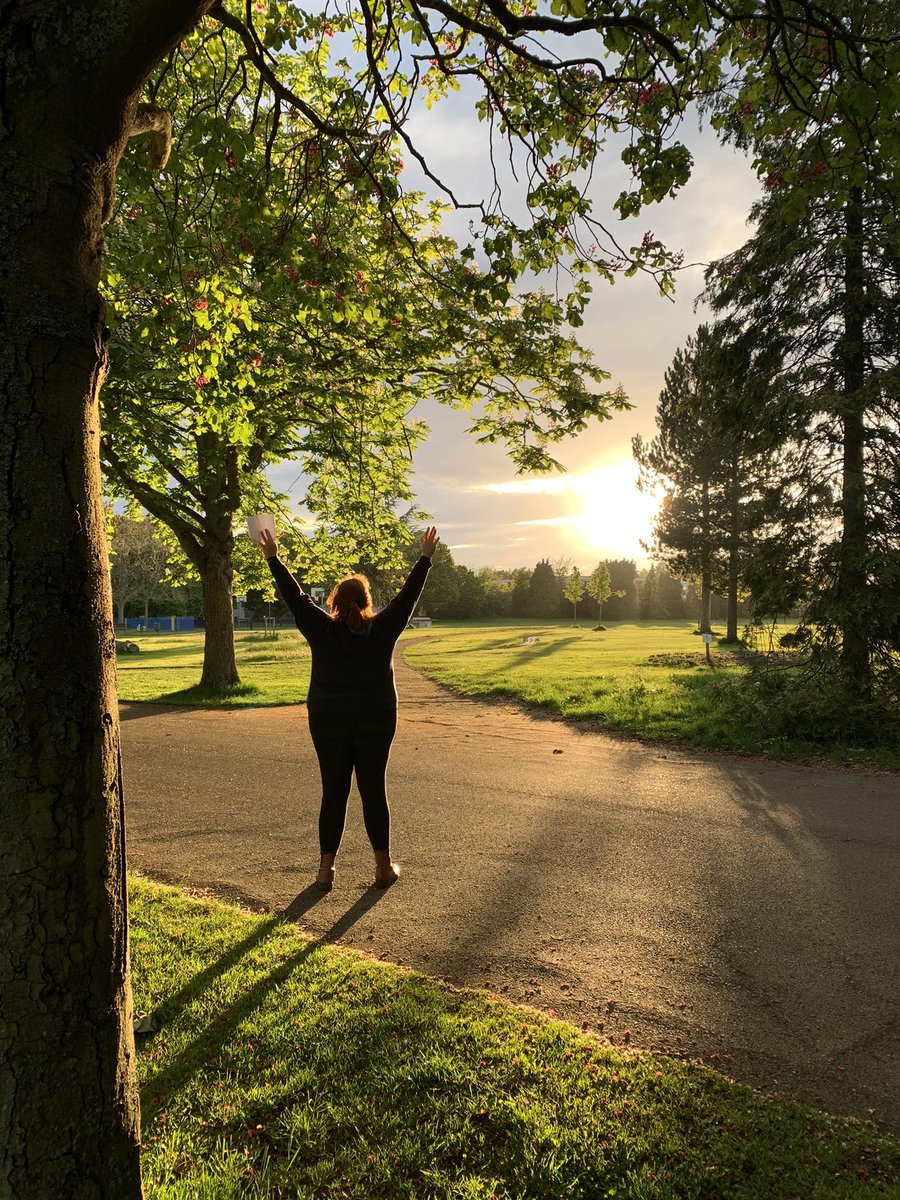 Alphabet nature hunt (S is for sun salute)