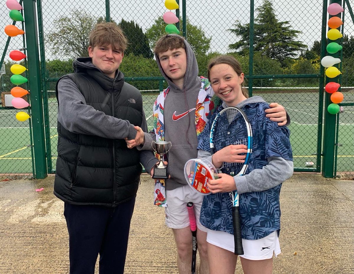 LWC_Sport's tweet photo. Anyone for a game of tennis?!
No amount of wind or rain was going to stop these U6 in the first LWC mixed double tennis tournament🎾 Congrats to the winning pair, Bradley J. and Ellie O. for making LWC history 🏆 and who could ignore the best dressed pair, Hugo C. and Ella C.! https://t.co/nQsQsxX9mo