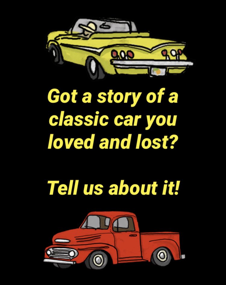 MyLostHotRod's tweet photo. Got a story of a #classiccar #classictruck that you wish you’d never sold?   Tell us the story!!! #nostalgia #senimental #backintheday #mustang #camaro #truck #chevy #ford #dodge #mopar https://t.co/ylTucsZMhI