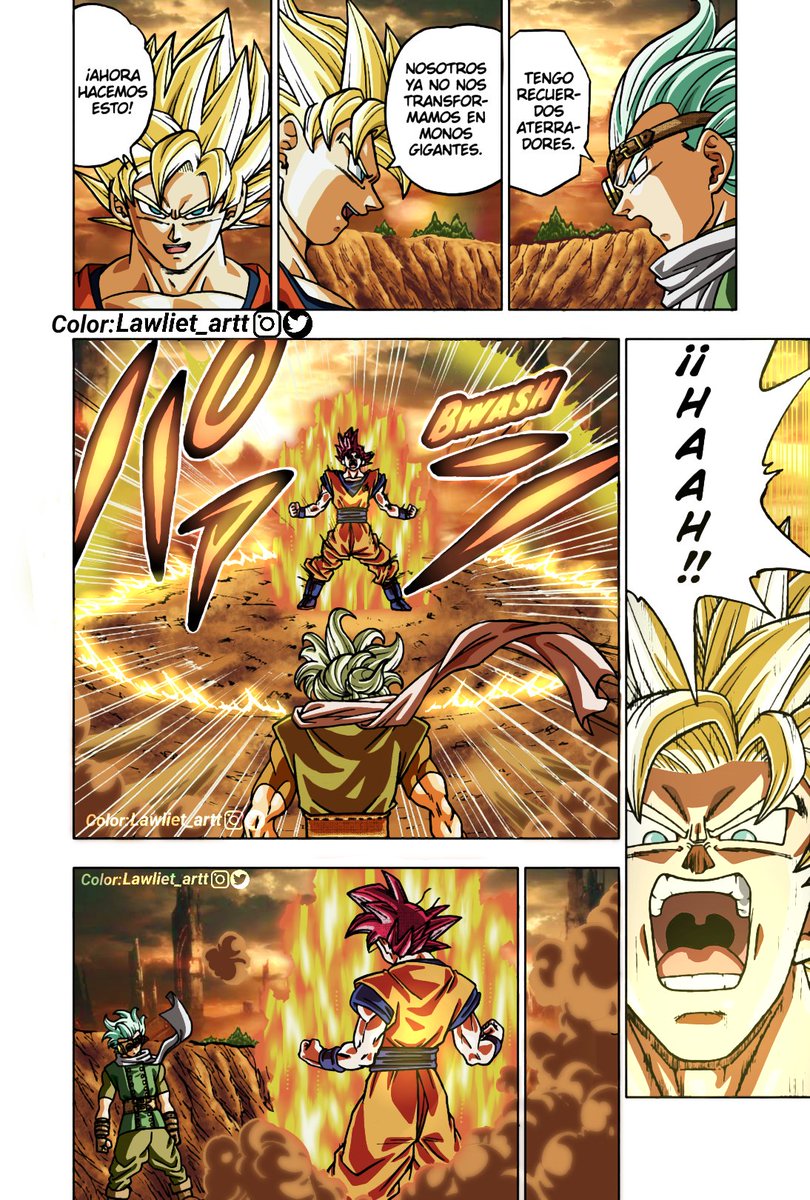 LawlietNaoyoshi's tweet photo. Goku transformandose en ssj god coloreado por mi (intenté replicar el aura del anime)
¿Que les parece?
#DragonBallSuper #dbs #dbs72 #Goku https://t.co/rcWr0gSLkm