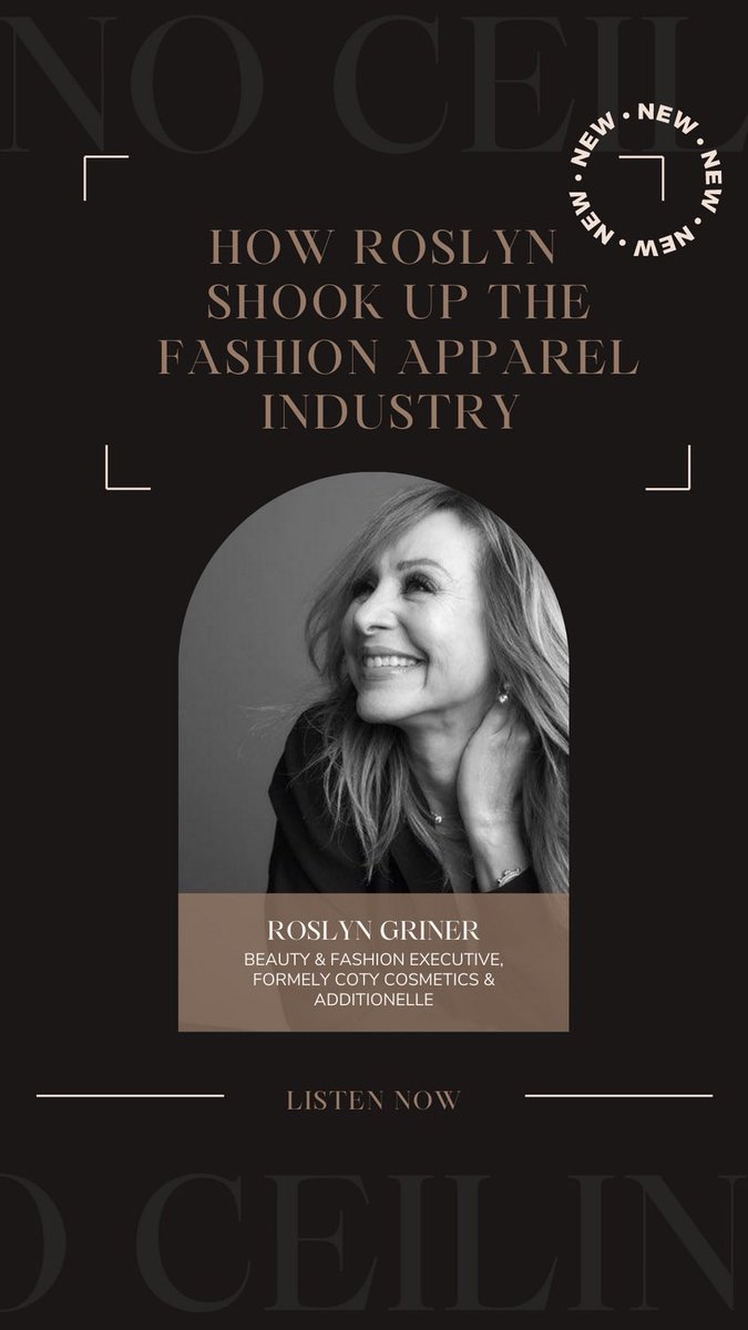 Beautyexec's tweet image. Had the pleasure of being a guest on @NoCeilings2k podcast with @JulieCarbone podcasts.apple.com/ca/podcast/no-…