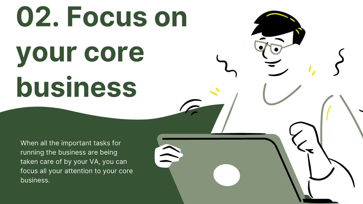 OutsourcingH's tweet photo. Here is why you need a VA for your business to grow!!
#va #virtualassistants #smallbusiness #enterpreneur 
#WorkFromHome #productivity #productive #airbnbhost https://t.co/614PsfLSYe