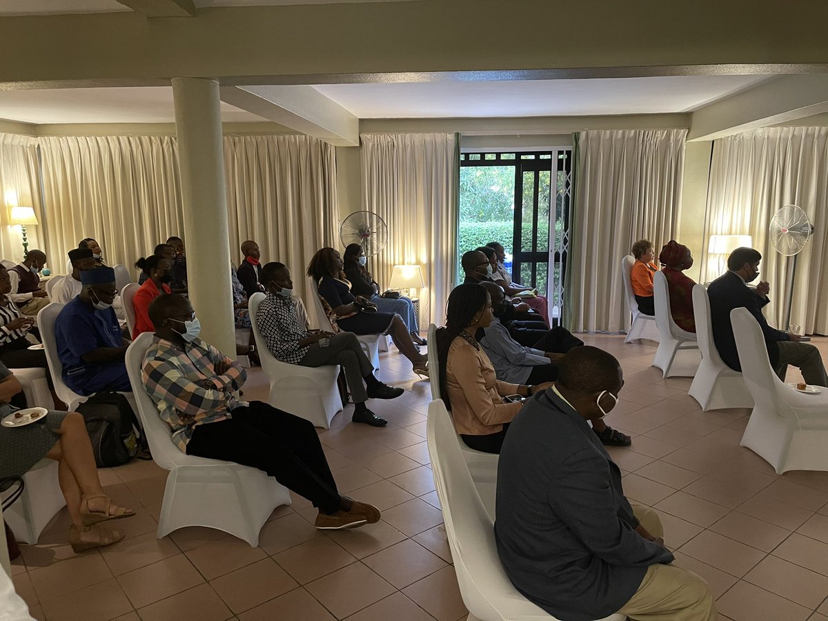 adesuwagreen's tweet photo. With environmentalists at a reception hosted by British High Commissioner @CatrionaLaing1 to mark the #InternationalDayForBiologicalDiversity in 🇳🇬. We are screening #COP26 People’s Advocate David Attenborough’s documentary: A Life On Our Planet. Special guest: @sharon_ikeazor https://t.co/cglMlBaZlL