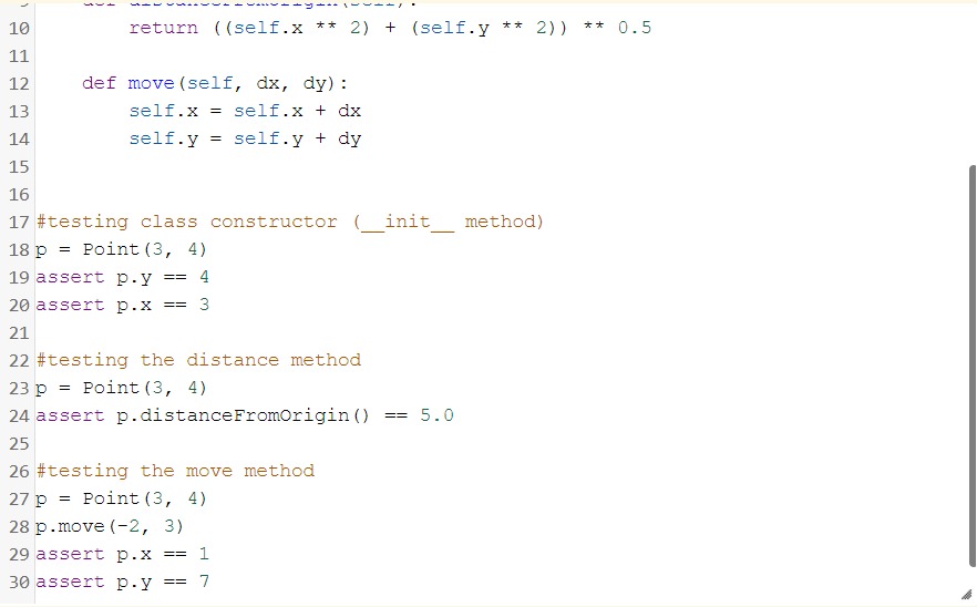 jalenamathew's tweet image. Day 7 of #100DoC
Learnt about writing test cases for functions: Return value tests and side effect test, and test cases for classes in python using built-in assert() fn.

#scalerLearning #scaler100DoC 
#codewithscaler
#100daysofcode
#codechallenge
@scaler_official