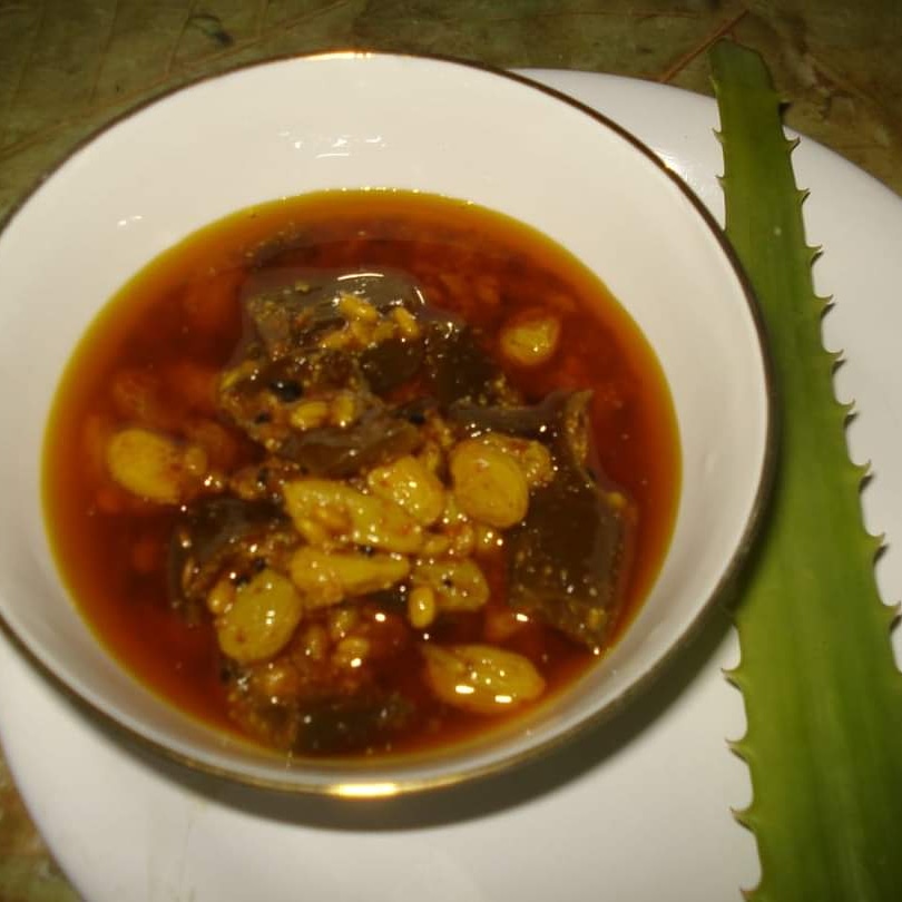 Sumanag97221549's tweet image. @
@Ramdev_Food 
#ILoveAcharHave  #ILoveAchar
#RamdevFood #Contest #ShareYourRecipe #Aachartag
Here is my entry of Aloevera kishmish methi unique  pickle @abhinav16 @nupurgarg18 @rkgarg1976