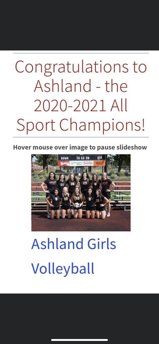 AHSArrowsVB's tweet photo. Breaking News! Ashland is the 2020-2021 OCC All-Sports Champion!! Out of 20 varsity sports with conference championships, we had 8 team champions and 4 runners-up. Congratulations to our athletes, coaches, administrators, and supporters who made this year possible. 🧡🖤🤍 https://t.co/LvAPij1ZJk