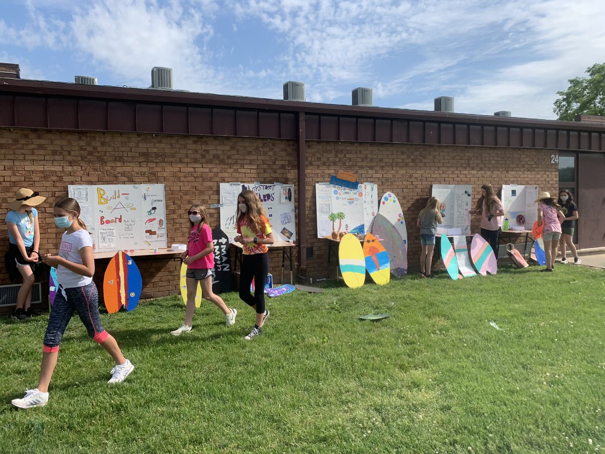 mrs_kern's tweet photo. We wrapped up our “Create a Business” unit today &amp; toured different surf shops! #channahonpride https://t.co/9BdbXxYKcI