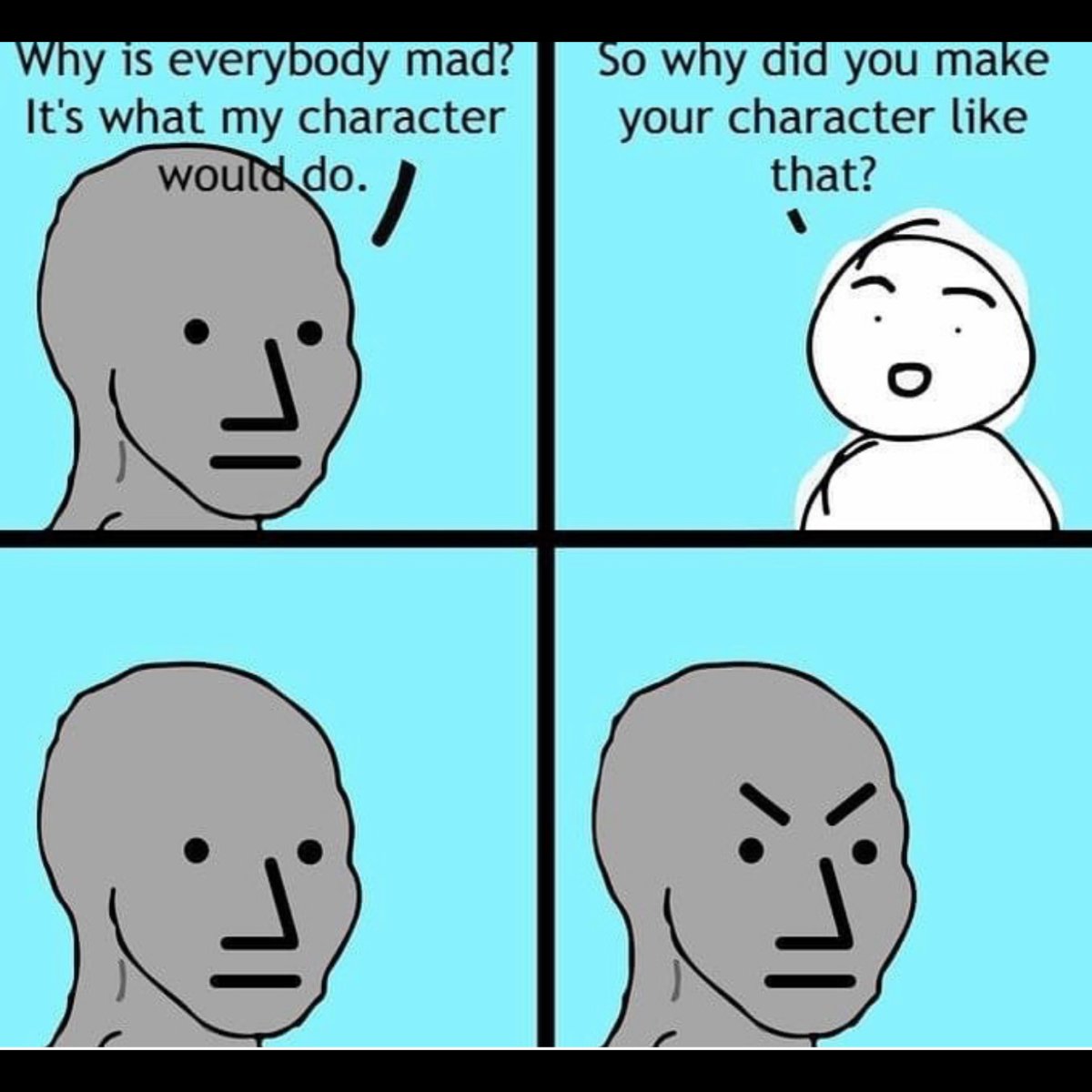 all_d20's tweet photo. Don’t be that person 
~Joseph
Did you know we have a DnD podcast? 
Subscribe through https://t.co/hOz2RMp9Pj or your favourite platform.
Like what you hear? Support the show: https://t.co/BHnangY05H
#alld20 https://t.co/FBCxqAB4mz