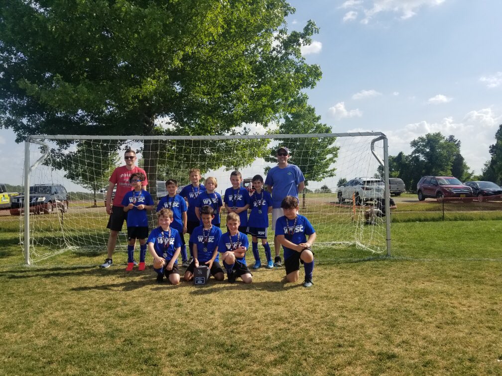 WYSCSportsClub's tweet photo. Congratulations to our Spring 21’ under 10 en did season soccer champions and finalist! Great job to all the players who played this past weekend. #wyscsoccer #wyscchampions #wyscfinalist https://t.co/xsCr3xI7xK