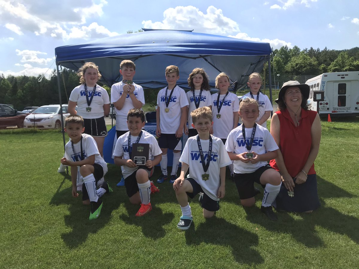 WYSCSportsClub's tweet photo. Congratulations to our Spring 21’ under 10 en did season soccer champions and finalist! Great job to all the players who played this past weekend. #wyscsoccer #wyscchampions #wyscfinalist https://t.co/xsCr3xI7xK