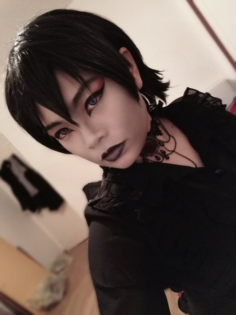 gean_aka's tweet photo. Since I rarely post cosplay pictures, here Goth Keith and Goth Shiro.
#voltron #sheith #gothsheith #gothkeith #gothshiro #gothboy #gothicboy #goth #gothic https://t.co/nKYkuyAVOq