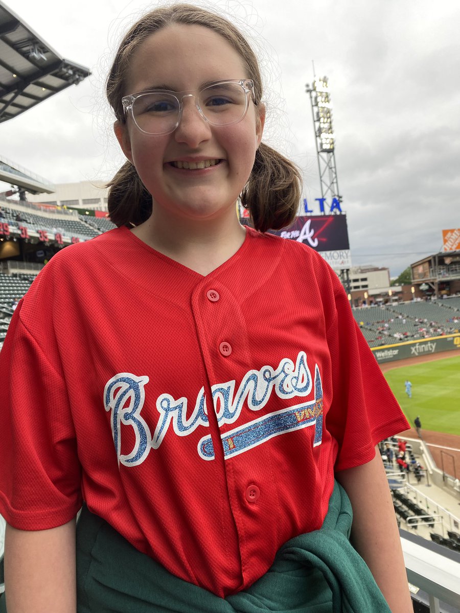 At the <a href="/Braves/">Atlanta Braves</a> game. Big fans!!