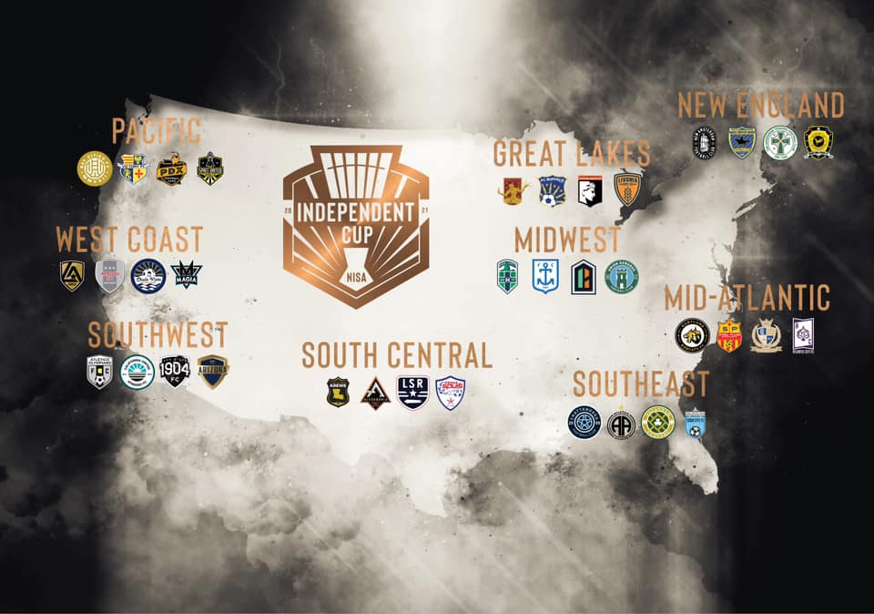 ascsandiego's tweet photo. NISA Independent Cup returns with bigger, more competitive field, expanded to 36 clubs playing in nine regions across the country. 🔥 We can’t wait to be part of it! #GOASC 👊🏼
More info & full press release ➡️ @NISALeague #NISAIndCup https://t.co/6Lkw2NCNPt