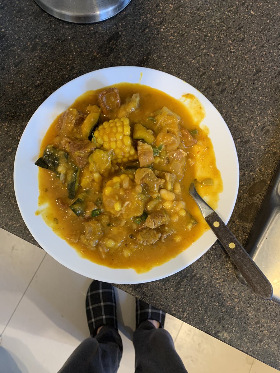 no niego ni afirmó que es la primera vez en mi vida que como locro