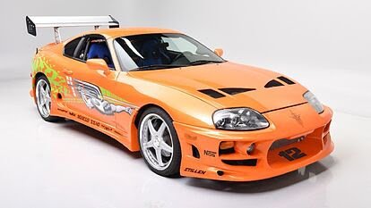 globovision's tweet photo. Uno de los iconos de las dos primeras películas de la saga. El Toyota Supra que el fallecido #PaulWalker en 'Fast and Furious'   ahora puede ir a parar al garaje de alguno de sus fans, porque la casa de subastas americana Barret Jackson ha abierto una puja por él. (Marca) #25May https://t.co/AVNFV63Mms
