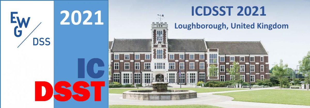 fccdp's tweet photo. 📢Tomorrow the 7th @EWGDSS #ICDSST2021 Conference of #Decision_Support_System_Technology starts with very inspiring and interesting research work. ➡️Check the Keynote Speakers: https://t.co/f7j6muJOHx
✅Final Program: https://t.co/R8kmIsUHOC
➡️Meet you online #ICDSST2021!☕️ https://t.co/Zui8n08UmX