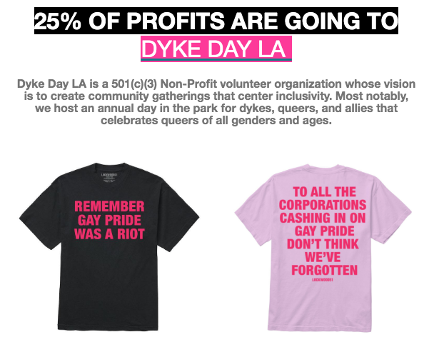 One of my favorite gay clothing companies has released a fun lil Pride shir...