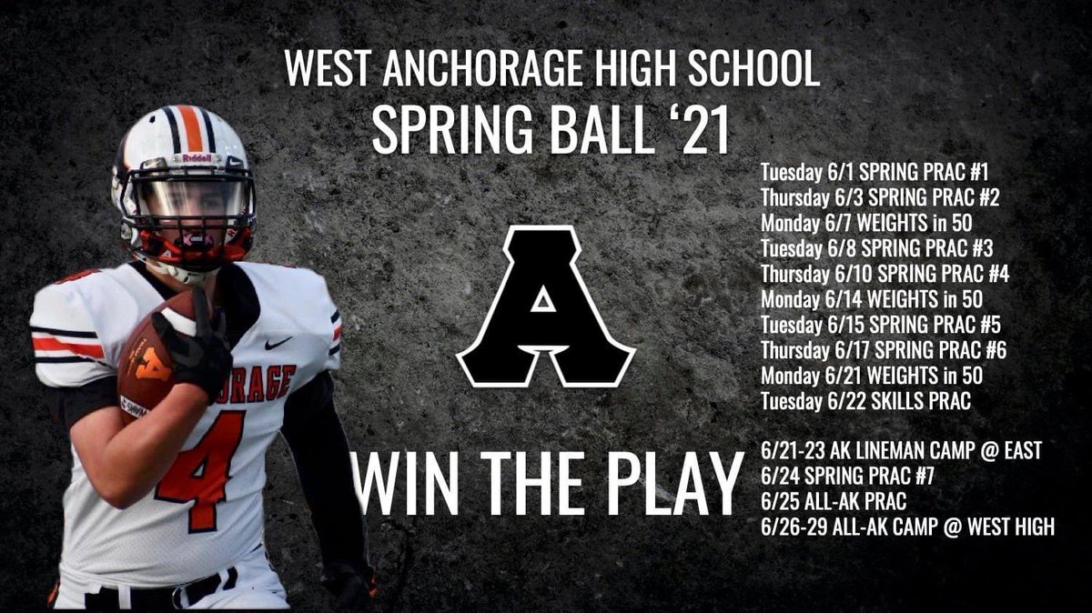 #ONEEAGLE SPRING BALL STARTS ONE WEEK FROM TODAY!!!

☝️ 🦅 ☀️ 🏈 

Register Here:
forms.gle/PufR5hxg3acdZf…