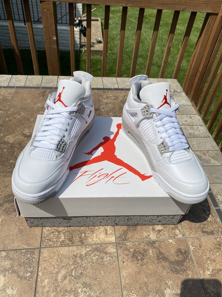 jordan 4 white oreo drop