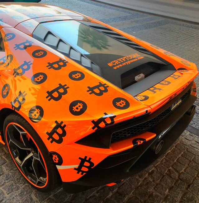 bitcoin milijonierius lambo