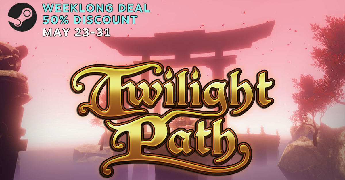 "Charm Games knows how to create a magical atmosphere in Twilight Path" -4Players.de
🀄️50% off on Steam, buy this beautiful virtual reality fantasy adventure today!⛩️
bit.ly/2SiTwBl