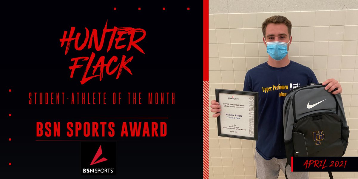 Congrats to Hunter Flack  for being recognized as one of our BSN Student-Athletes of the Month for April.  Hunter broke our school record in pole vault that stood from 1974!  Hunter also placed 2nd at the D1 Track Championships last weekend!  Congrats Hunter! <a href="/BSNSPORTS_PHL/">BSN SPORTS - Philly</a>