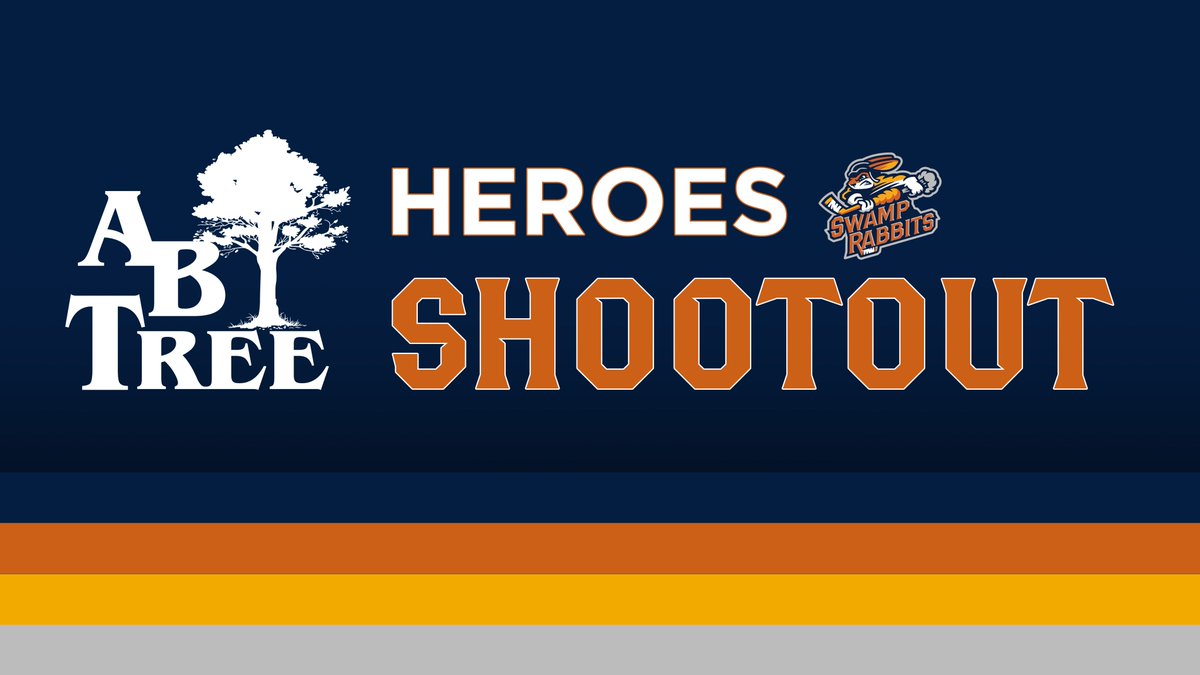 SwampRabbits's tweet photo. Military Appreciation Night is May 28th and we need you to π§π¨π¦π’π§πππ π ππ ππ’π₯π’πππ«π² πππ«π―π’ππ πππ¦πππ« to be part of our #ABTree Heroes Shootout!
Contestants have a chance to win a cash prize courtesy of AB Tree!
Nominate β https://t.co/22A8511MIm https://t.co/yt7uAZrpgv