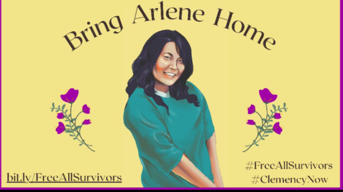 abvolition's tweet image. SUPPORT INCARCERATED SURVIVORS! Encourage Gavin Newsom to #FreeArlene today and help END cycles of violence instead of enabling them. Arlene is a survivor of domestic violence who is languishing in prison instead of supporting and healing with her family. bit.ly/FreeArlene