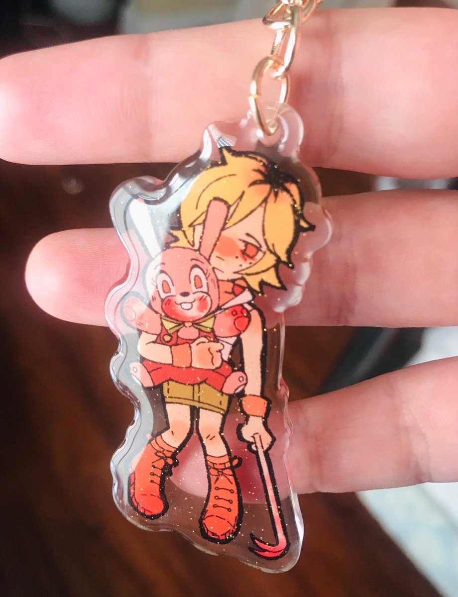 BeedleCharms's tweet photo. "This is bread."

🐰A 2.5 inch Heather Mason acrylic charm, designed by shop co-owner @infektsiya🎠

Get her here! ➡️ https://t.co/ip4TuBGrCx
#DeadbyDaylight #silenthill #heathermason #cherylmason https://t.co/FQF4m8F9LX