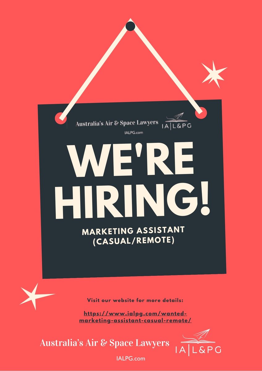 International Aerospace Law & Policy Group tweet media