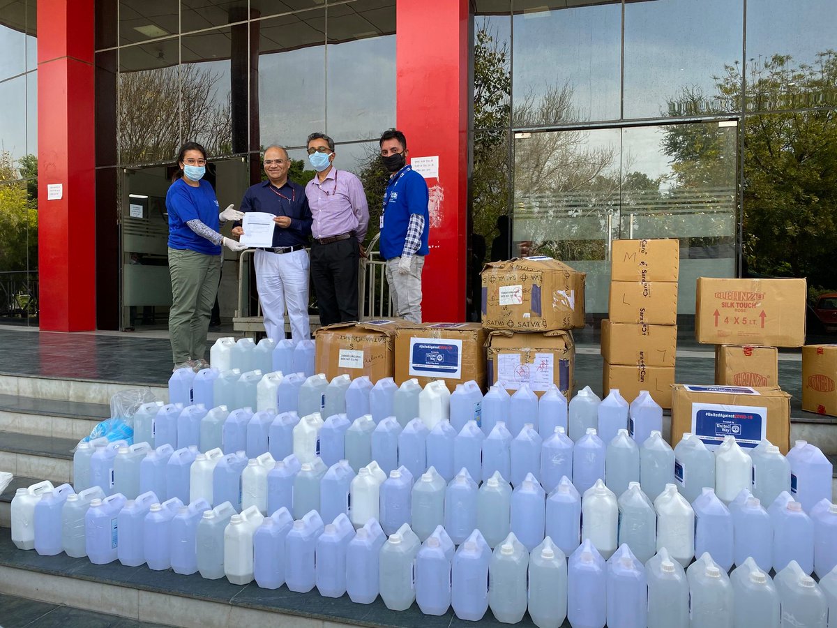 MagnaInt's tweet photo. Magna is honored to support the efforts of the @unitedwayindia organization with a monetary donation to help fight the second wave of COVID-19. #MagnaInAction #SpreadJoyNotGerms https://t.co/oLB1D3gtAq