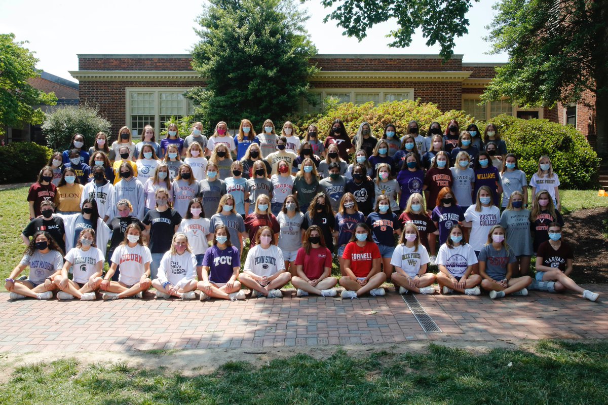 Class of 2021!
We are just days away from graduation!
The 86 girls in the Class of 2021 received 348 acceptances into 126 colleges in 33 states, D.C. and Scotland!